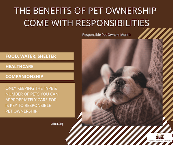 National Responsible Pet Owners Month